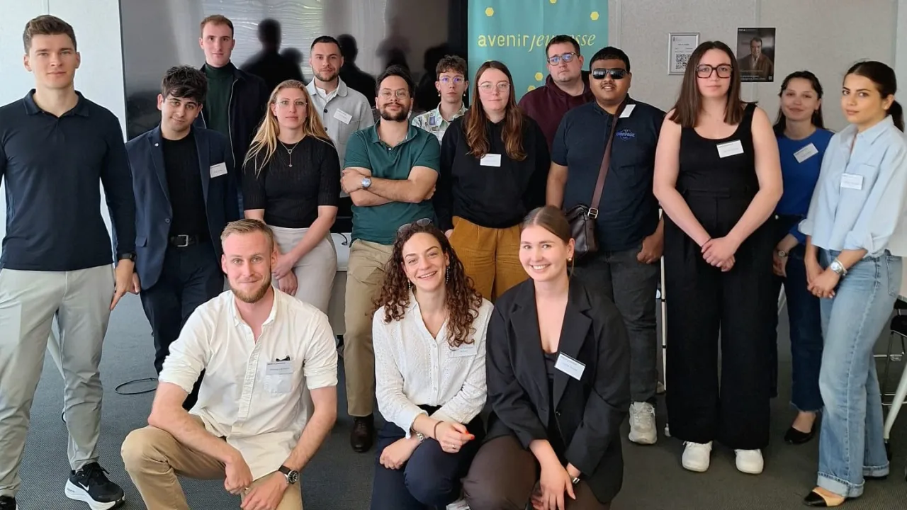 Avenir Jeunesse Zukunftsworkshop 2026 Lausanne; Gruppenfoto