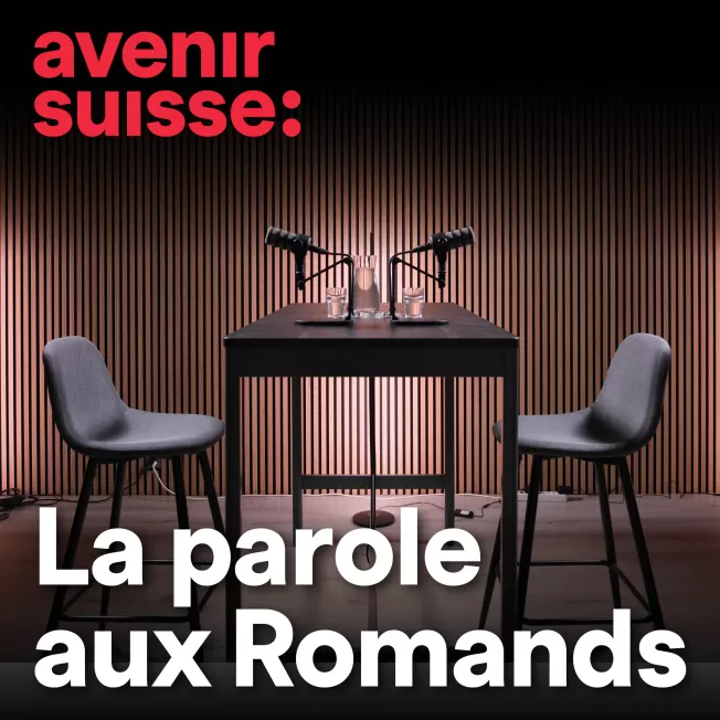 La cover du podcast d'Avenir Suisse La parole aux Romands.