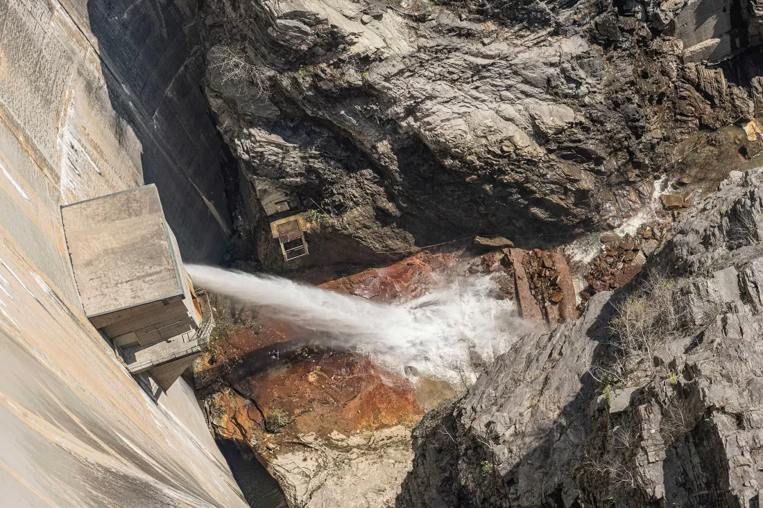 Staumauer Vercascatal Wasserzinsen